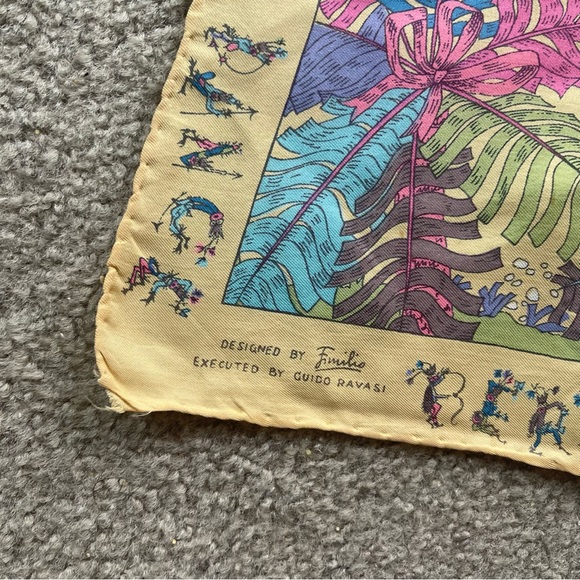 Rare 1940’s Emilio Pucci Guido Ravasi Scarf - Picture 5 of 13